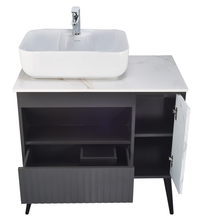 Perry Vanity Base Cabinet (C889K46) | Parryware