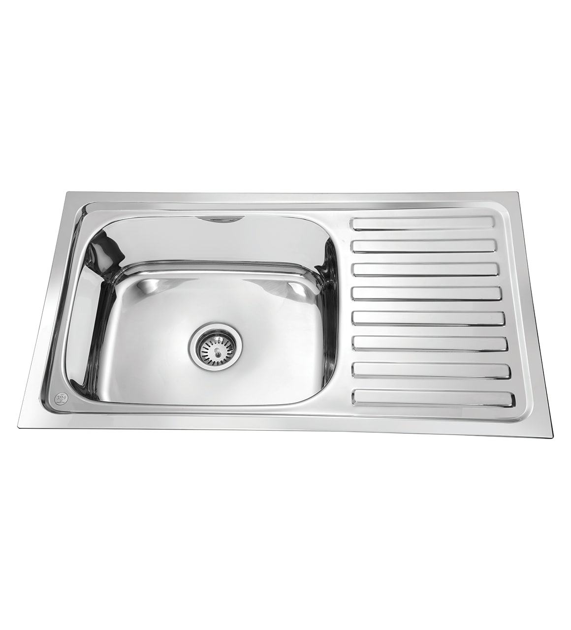 Single Bowl STAINLESS STEEL ECO WPC857372 Parryware