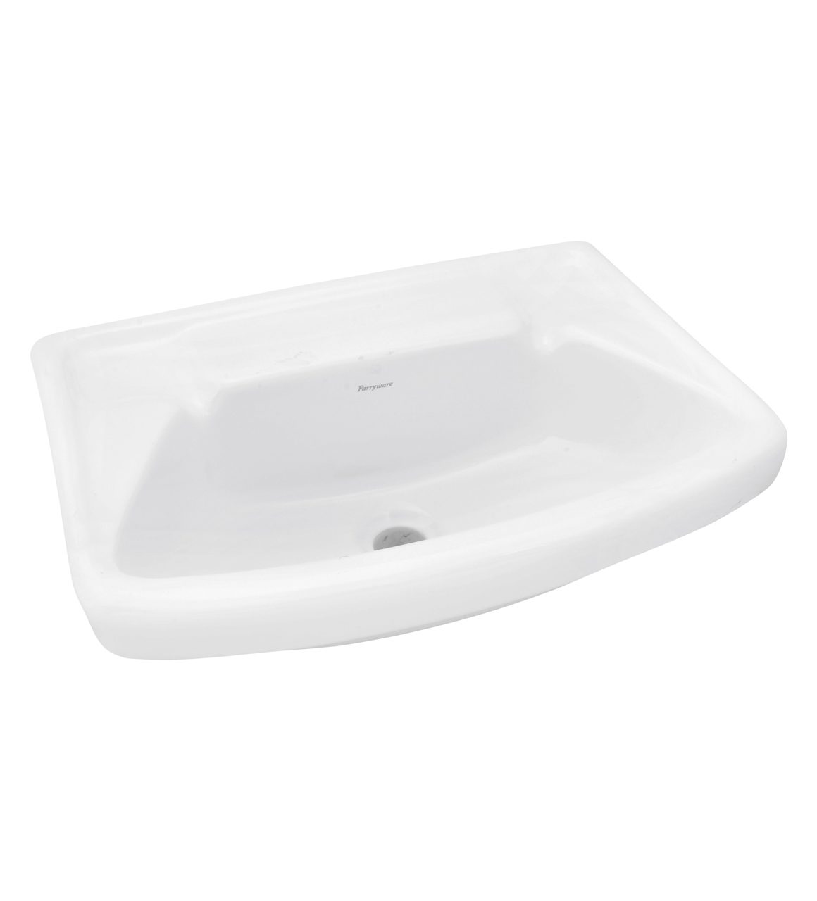 Wall Hung Basin Without Pedestal WHITE OXFORD WPC04341C Parryware