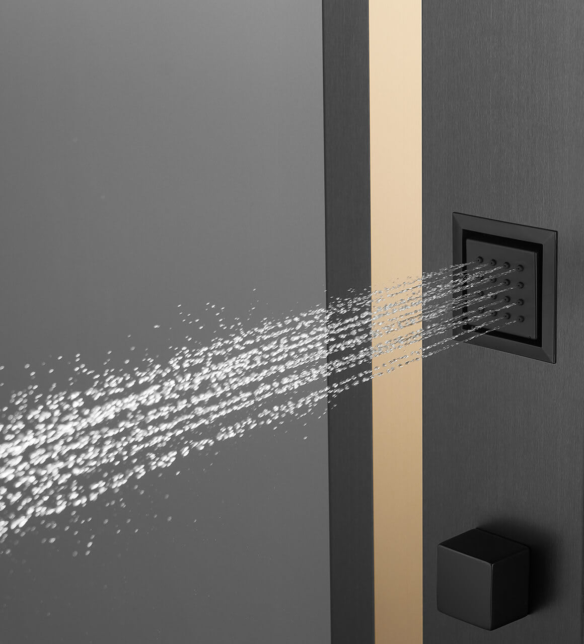 Shower Panel GLIDE WPC867B99 Parryware