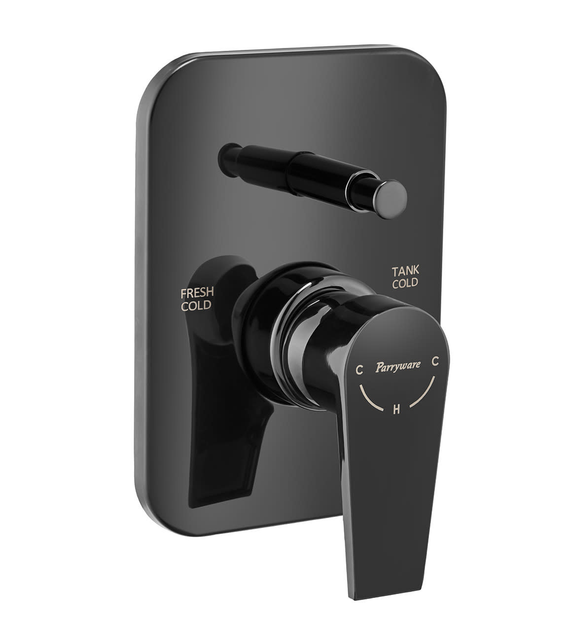 Praseo SHINY BLACK PRASEO G5884A5 Parryware